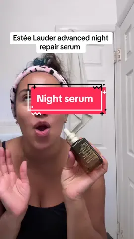 Ive been using this for 2 years!! Great for preventing wrinkles and keeping skin youthful #esteelauder #esteelauderskincare #advancednightrepair #hyloronicacid 