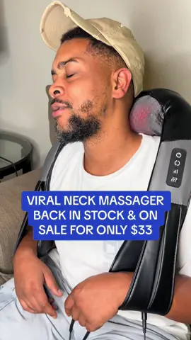 RUN NOW!! Its on sale & YOU NEED this massager! We use it everyday!  #tiktokshopfinds #fypage #dailydeals #heat #massage #massager #neckmassage #neckmassager #relief #stress #tiktokdeals #tiktokmademe #tiktokmadebuyit #tiktokshopdeals #TikTokShop #tiktokshopdeals #viral