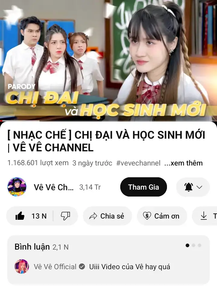 Happy MV Chị Đại Và Học Sinh Mới Đạt 2tr views Chỉ sau 5 ngày Đăng. Chúc Mừng Cj iu Và Cả ekip ❤️  Tiếp Tục Cài Views Thôi 🔥#xh #xuhuong #teamyewvebosslinh #thin_yewlynveboss #fc_linhvy #fc_vyducᥫ᭡ #familyve_duc💓🐯 #yewveboss💞💍 #embezino🐉 #vêvê #vêvêchannel #parody #chidaivahocsinhmoi #fypシ゚viral🖤tiktok☆♡ 