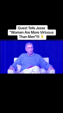 Guest Tells Jesse  “Women Are More Virtuous Than Men”!!! 👂 #fyp #iykyk #foryou #tiktok 