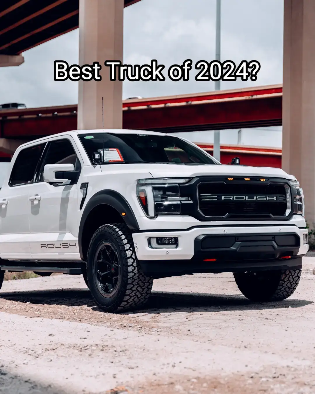 2024 Roush F150 in Star White ⭐🤍 #roush #roushperformance #roushf150 #ford #f150 #fordf150 #14thgen #14thgenf150s #coyote #dallasfsp #starwhite