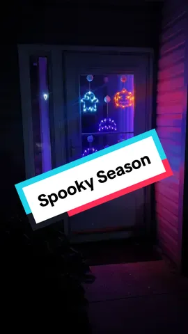 Who else is over summer and ready for spooky season? #halloweenlights #spookyseason #fall #falldecorations #halloween #halloweendecorations #halloween2024 