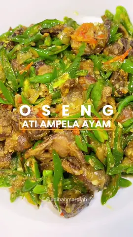 Resep oseng ati ampela ayam : - 4 pasang ati ayam - 50g cabe ijo besar di iris - 1 buah tomat di iris Bumbu halus : - 8 siung bawang merah - 6 siung bawang putih - 5 buah cabe rawit - Sejumput merica bubuk - Garam dan msg secukupnya 📝CARA MEMBUAT SIMAK DI VIDEO NYA YA #ati #atiampela #osengatiampela #masakanindonesia #menuharian #menurumahan #menusederhana #menuseharihari #idemenu #idemenuharian #idemenumasakan #idemenuseharihari #masakanrumah #menuharian  #resepsimpel #resepsederhana #resepmudah #resepmasakan #fypviralシ #videoviral #videotiktok 