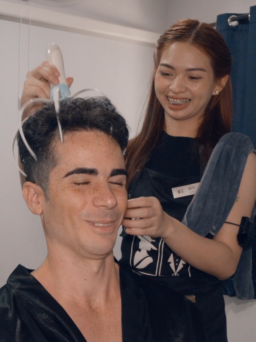 ASMR: Truly NEXT LEVEL! Complete Makeover Barber Service (Scalp and Head Massage, Pedicure, Neck Shoulder Massage, Facial, Shampoo, Shave, Ear Cleaning, Blow Dry!) 📍Pattaya, Thailand at Lady and Gentlemen Care Spa #asmr #asmrmassage #barberasmr #headmassage #shaveasmr #asmrsleep #asmrnotalking #nextlevelasmr #earcleaningasmr #earcleaning