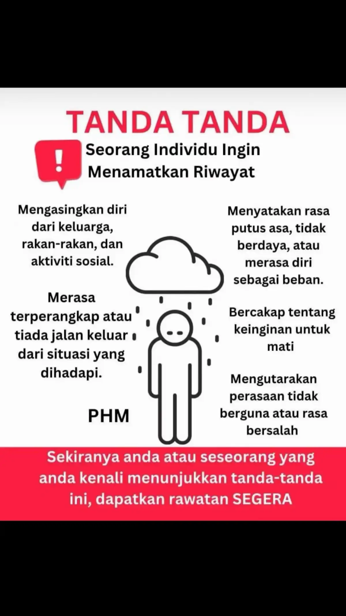 Cerita dalam isi hati yang suram, Tiada yang akan faham.. Malah akan diherdik, Tanpa soal selidik.. Takkan takdir aku menelan saja apa yang ku rasa? Jangan Biarkan Ia Memakan Diri Anda Secara Perlahan Lahan. Dapatkan Bantuan Segera di Talian HEAL 15555. #KesihatanMentalMilikSemua  #HentikanStigma  #WorldMentalHealthDay2024🌱💙 #fyp 