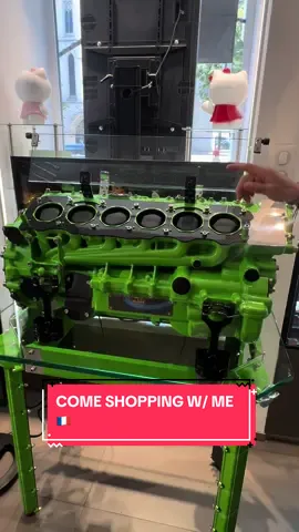 Shopping in 🇫🇷 is 10/10…a Lamborghini motor goes crazy  @tiktok creators @TikTok #TikTokPartner 