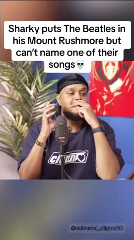 Sharky couldn’t name one of The Beatles songs💀 #chunkz #filly #specs #sharky #chunkzandfilly #chunkzandfillyshow #podcast #betasquad #thebeatles #mountrushmore #pop #michaeljackson #drake #frankocean #virall #viraltiktok #fyp #foryou #foryoupage #trending #🇬🇧 