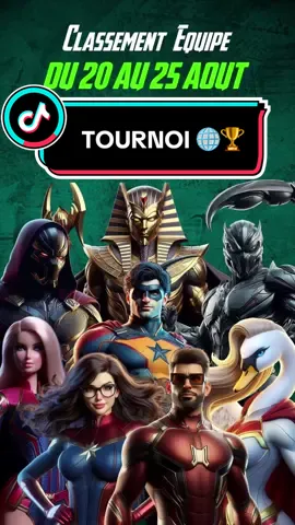 LES PHARAONS , NOUS AVONS ÉTÉ SELECTIONNÉS POUR REPRÉSENTER @🇫🇷🇧🇪INGENCY-LIVE🇮🇹🇪🇸 LORS D’UN TOURNOI CLASSEMENT EQUIPE  , LES AGENCES S’AFFRONTENT PAR TEAM DE 8 , UNE SEULE EQUIPE GAGNANTE 🏆🌐  CHAQUE POINT COMPTE 🫡 AU FRONT LES PHARAONS ⚔️👁️⚱️#pourtoi #tendance #foryou #france🇫🇷 #viral #tiktok #fyp #equipe #classement #pharaon #marvel #avengers 