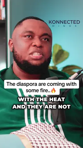 The diaspora are coming with some fire… really working hard on the continent. #africandiaspora #ghanadiaspora #nigeriadiaspora #kenyandiaspora #ghana #konnectedminds #fyp 
