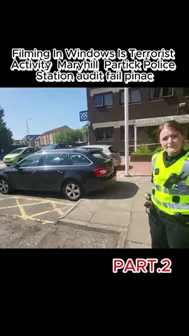 Filming In Windows Is Terrorist Activity  Maryhill  Partick Police Station audit fail pinac