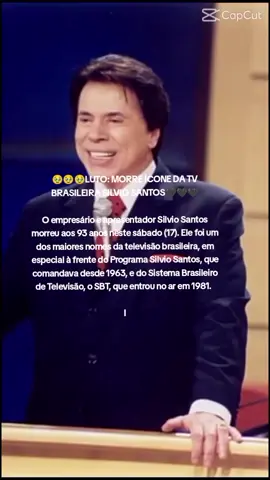 Perca muito Grande hje para Brasil sem palavras um apresentador Maravilhoso que Deus abençoe e Conforte a Família nesse Momento 😢😔