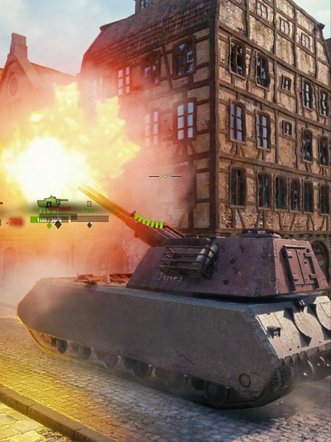 Flakpanzer VIII Flakmaus - Fisherman's Bay - Overwhelming Fire (Event) 😈 #WorldofTanks #WoT #WorldofTanksBlitz #WoTBlitz #WoTB #gaming #gamer #fyp #fypシ