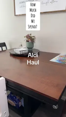 Guess how much we spent @ALDI USA today? #aldi #aldifinds #alditiktok #aldihaul #groceryhaul #groceryshopping #guesshowmuch #momtok #momlife