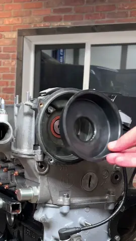 #gearwrenchpartner BMW E34 M5 Distributor Housing #bmw #cars #automotive #cartok #restoration #DIY #mechanic @gearwrenchtools @The Eastwood Company 