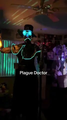 7 ft. Fears Through the Years Animated LED Plague Doctor animatronic from @The Home Depot !  He’s a beast. 🥰 #scary #horrortok #yarddisplay #animatronic #plaguedoctor #halloween #homedepot 