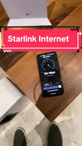 Testing the speed after setting up the starlink Version 2 system. It has an inbuilt wireless system where you csn connect to. We got an average speed between 220mbps and 200mbps for download and 15-20mbps. Contact us for all your Starlink installation in Ghana. +233249209801 #starlink #speedtest #fyp #tiktokghana #tiktokaccra 