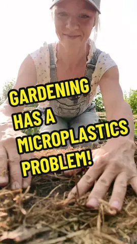 Landscape fabric isn’t actually fabric, it’s plastic. And it’s widely used in landscaping and on market farms. (Pssst the same is true of most “fabric” grow bags). UV rays and moisture serve to break down this plastic over time, releasing tiny particles of macro and microplastics into the soil. Research has shown this and studies also have indicated that these reside in soil for thousands of years and affect the function of the soil microorganisms.  In addition to now holding more microplastics than our oceans, soil is key to human health and these plastics prove a threat to our food safety. It’s not only these plastic mulches (and yes, biodegradable mulches are also questionable as the conditions have to be just right for the microplastics in biodegradable plastic to truly ever biodegrade), it’s the use of biosludge based composts or “biosolids” and bagged soils and fertilizers that contribute to this issue. Combined with plastic seed trays, plastic bags of soil, plastic pots and grow bags... what a plastic garden we are being sold. Ugh. #soilhealth #gardening #landscaping #garden #sustainablelifestyle