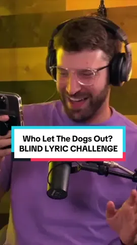 Who Let The Dogs Out? | BLIND LYRIC CHALLENGE #improv #song #challenge #musicalmonday #improvbroadway 