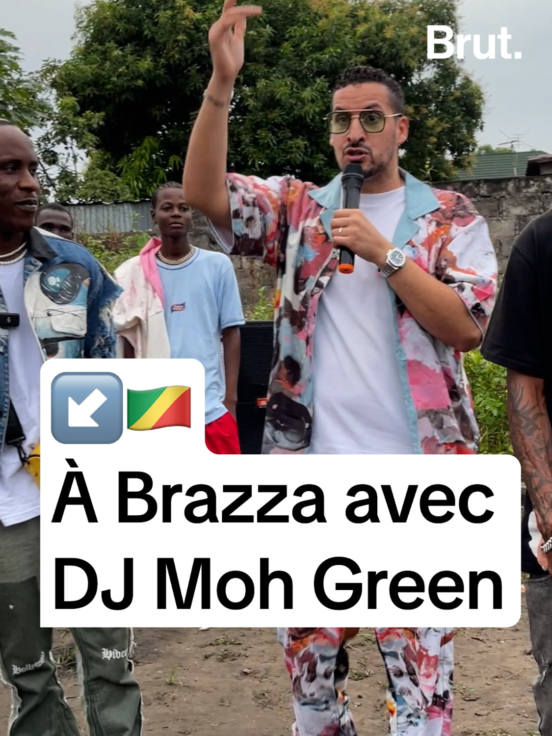 🇨🇬Connu pour ses collaborations en #hiphop et #afrobeat, @djmohgreen est une figure incontournable de la scène musicale #africaine. Brut l'a suivi le temps d'une journée à #Brazzaville, où il a rencontré de jeunes talents #congolais dans le cadre de son #association. Voici un aperçu de cette journée inspirante passée avec lui. #🇨🇬