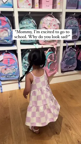 Dear world, please be kind to my baby girl🥹 #MomsofTikTok #motherhoodunplugged #motherhood #momlife #backtoschool  #preschool #preschoolmom #preschooler 