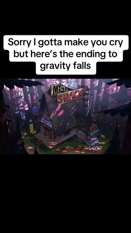 Gravity falls ending with credits and the statue of bill sorry i gotta make ya cry like this#gravityfalls #ending #sad 