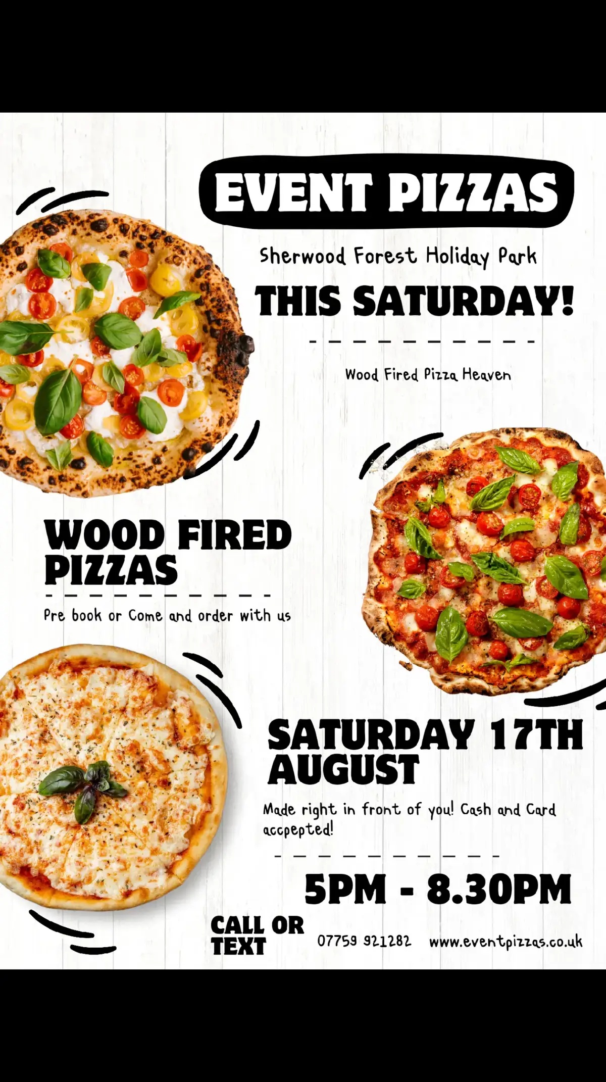 Finished a gig in the Sherwood Forest. It was a steady one.not quite a sell out. we wrapped up about 8pm. lots of amazing feedback as always! see you guys next week for a bonkers bank holiday! #pizzalover #sherwoodforest #freshpizza 