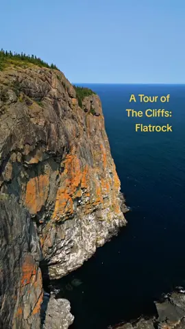 Touring the Cliffs Surrounding the Small Town of Flatrock, Newfoundland, Canada #newfoundlandlabrador #eastcoasttrail #Hiking #nature #drone #canada #newfoundland #ocean #mountain 