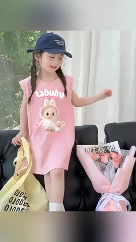 Đầm labubu dễ thương cho bé (size 10-44) #dam #dambegai #thoitrangtreem #shop_be_xinh88 #xuhuong2024 