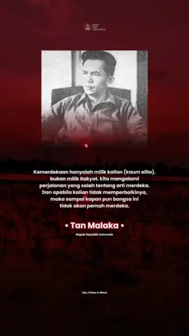 Kemerdekaan? #tanmalaka #quotes #tokoh #madepbuku 