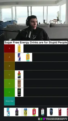 Sugar Free Energy Drinks are for Stupid People #trainwreck #trainwrecks #trainwreckstv #fyp #viral