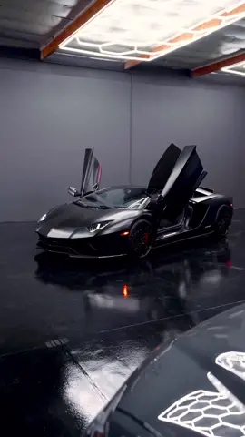 Lethal 🕷️ • • • Lamborghini Aventador S Roadster (IG 📸 @quantumcarco) #luxury #speed #luxuryspeed #lamborghini #aventador #roadster #turbo #pull #review #best #coolest #fastest #exhaust #revving 