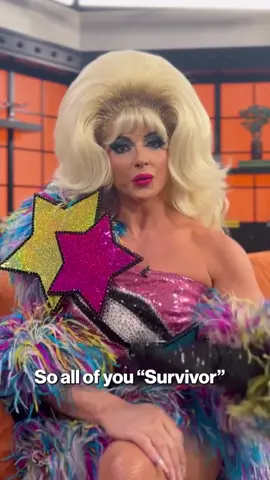 #rupaulsdragrace #globalallstars queen #alyssaedwards is streaming #survivor , always and forever. #realitytv #dragrace 