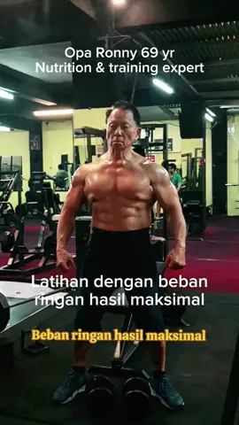 Beban ringan hasil maksimal #olahragatiktok #videopanjang #edukasipemula #oparonny #fyp #mygymmalang #malangcity #motivasi #inspirasi 