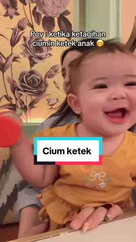 Ketagihan cium ketek anak 😂😘 #babytiktok #bayilucu #ciumketekanak #bayigemoy 