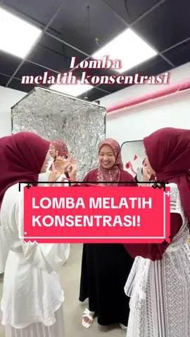 Kalo lomba yang ini keliatannya sih gampang.. tapii aslinyaa butuh konsentrasi lohh gais 🤭🫣 #Nobby #lomba #lomba17agustus #lomba17an #lombaagustusan #ngakakkocak #ngakaklucu #KayanaDress #KayanaShirt #HandayaniScarf  #classymuslimoutfit #ootdhijab #ootd17agustus #17agustus #outfitideas #outfitinspo #outfitmerahputih #ootdmerahputih #kemejaoversize #kemejawanita #vestwanita #kemerdekaanindonesia #quizchallenge #tanyajawab #merdeka #17agustusan  