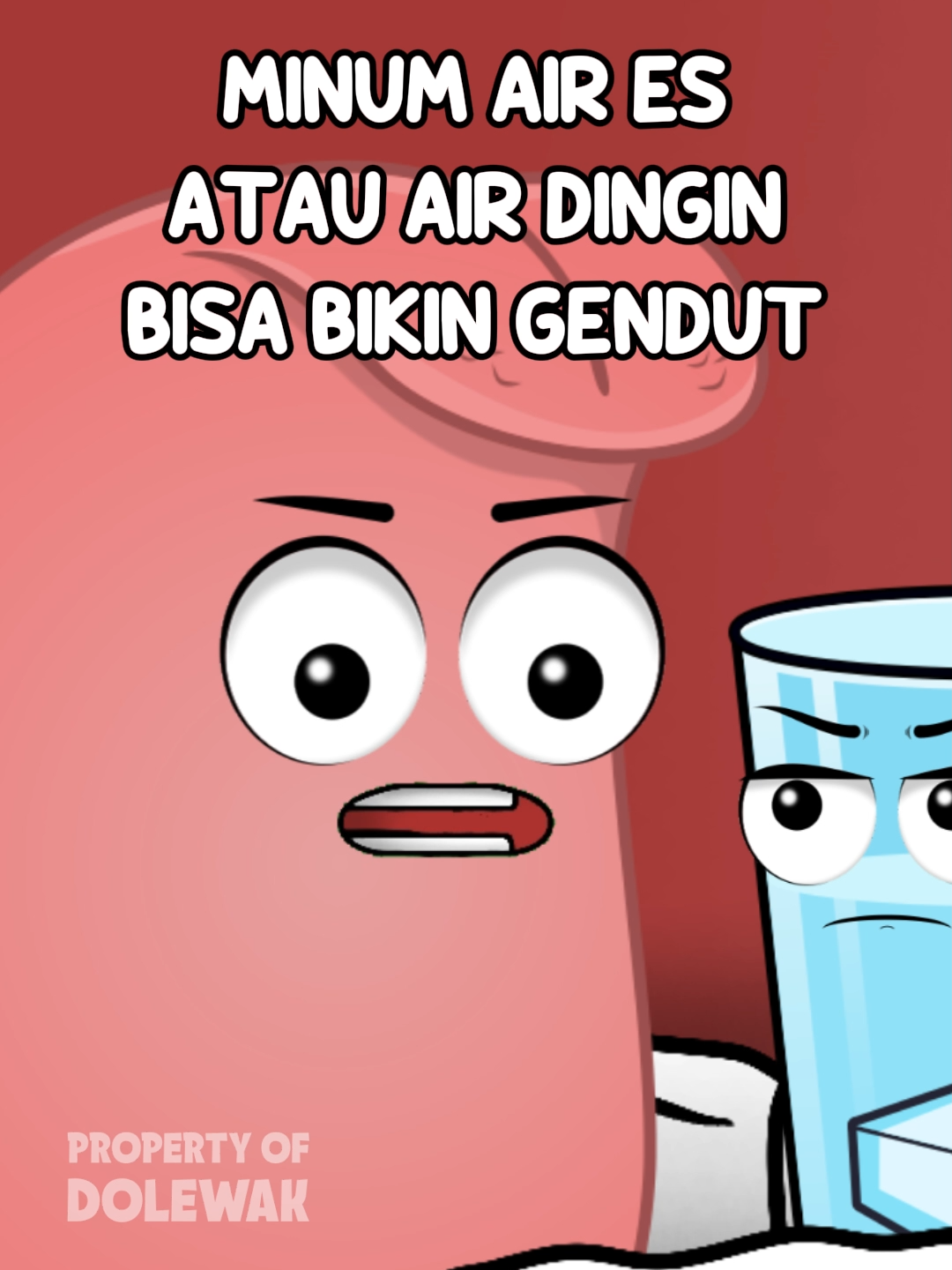 Air Es Bikin Gendut??? #animasidolewak #dolewak #animasiorgantubuh