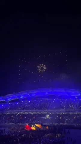 SUKMA opening ceremony was beautiful, literally world class performance 🔥🔥 cant wait to see how the closing ceremony looks like! #fypsarawak #sukma #openingceremony 