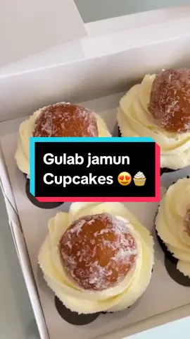Gulab jamun Cupcakes 😍🧁#gulabjamun #cupcake #india #pakistan #foryou #cakes @BlissCakesUk 