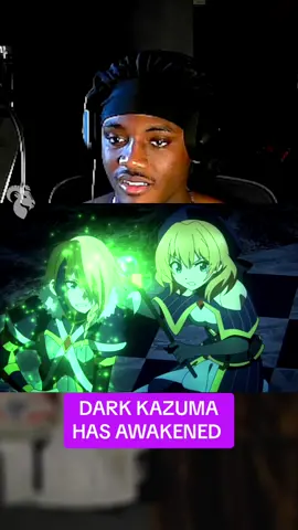 HE COULD RLLY BE A GOOD VILLAIN THO! - [ ] #konosuba #kazuma #godessaqua #megumin #anime #animereaction #reaction #fyp #jg0ated 