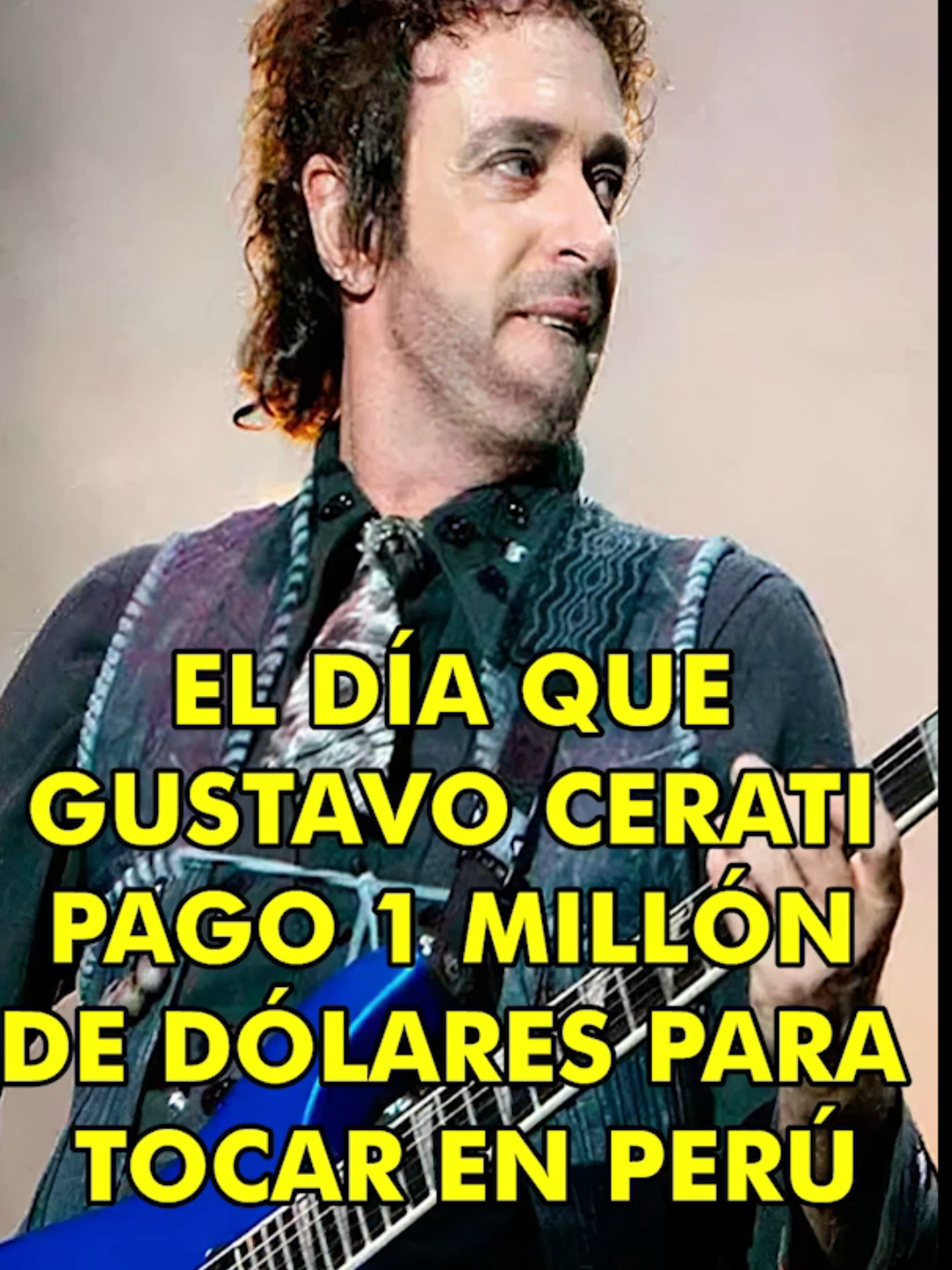 El día que Gustavo Cerati pago 1 millón de dolares para tocar en Perú #sodastereo #gustavocerati #perú #peru #argentina #peruyargentina