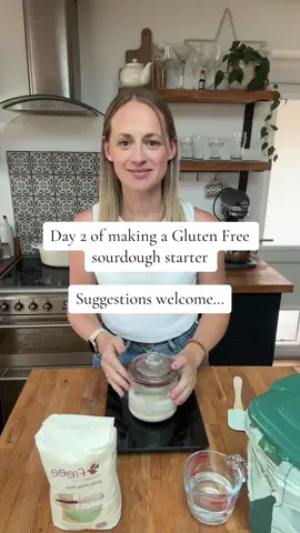 Day 2 of making a Gluten Free starter - no activity yet. Suggestions welcome! #sordough#glutenfreesough#gfstarter#gfsourdough