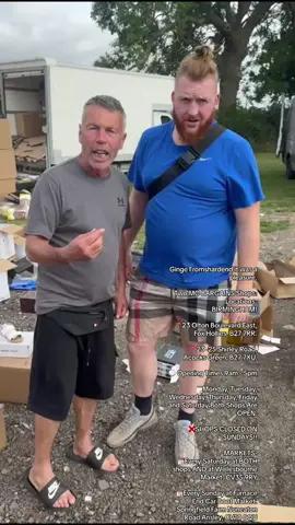 @Ginge From Shard End                           Ginge Fromshardend it was a pleasure.  Two MC BARGAINS Shops: Locations- BIRMINGHAM! 📍23 Olton Boulevard East, Fox Hollies, B27 7RR.  📍23 -25 Shirley Road, Acocks Green, B27 7XU. 🕒 Opening Times 9am - 5pm 🗓️Monday, Tuesday, Wednesday, Thursday, Friday and Saturday Both Shops Are OPEN.  ❌SHOPS CLOSED ON SUNDAYS!! MARKETS-  📆Every Saturday at BOTH shops AND at Wellesbourne Market- CV35 9RY 📆Every Sunday at Furnace End Car Boot Market. Springfield Farm Nuneaton Road Ansley, CV10 0QU #mcbargains #awards #mbccawards #birmingham #markets #clearanceshopping #socialmedia #onepound #vibes #carbootmarket #furnaceend 