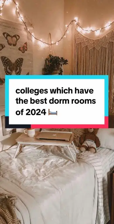 These are the colleges with the best dorm rooms of 2024. Will you be studying here? 👇 #collegelife #dormlife #dorminspo 