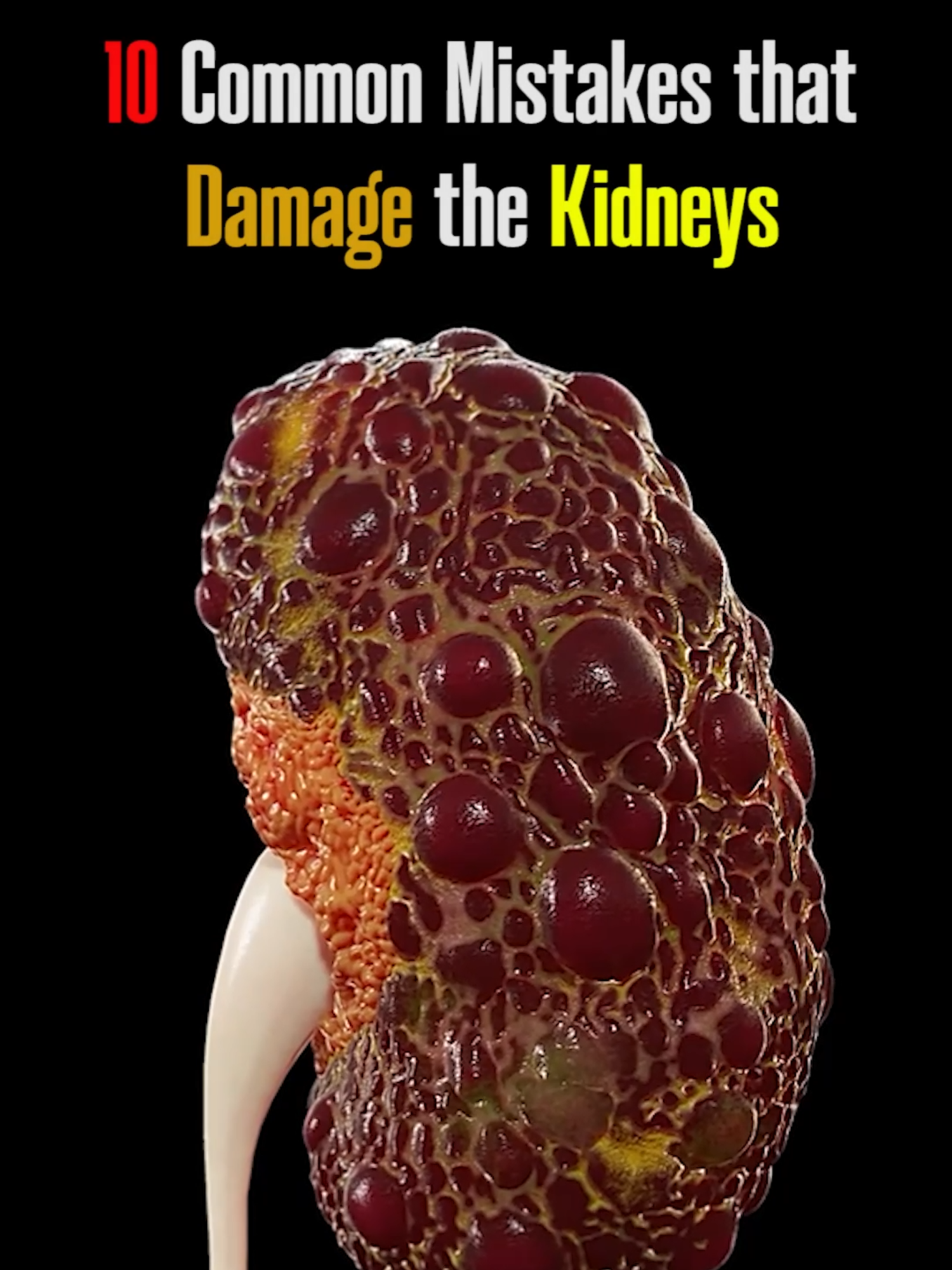 10 Common Mistakes that Damage the Kidneys #kidneydisease #kidneyfailure #kidneyhealth