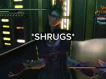 All them people inside 💀 #bayonetta #bayonettameme 