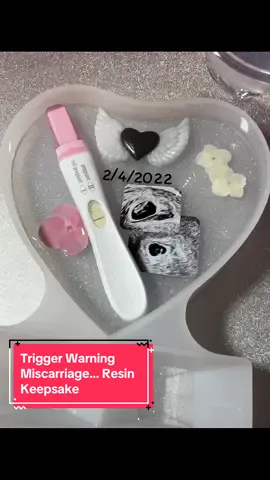 *Trigger Warning* Miscarriage. Resin heart Keepsake 🥺🕊️ >>Part of the reason I started my Resin Business is to ease the pain of others loss too with special keepsakes. Such an emotional piece to make 💔 My little girl chose the butterflies which makes it even more special to me 🥰 #resin #epoxy #miscarriage #miscarriageawareness #miscarriagekeepsake #pregnancytest #ultrasound #resinart #baby #custom #pregnant #resinkeepsakes #keepsake #ivf #ivfjourney #fyp 