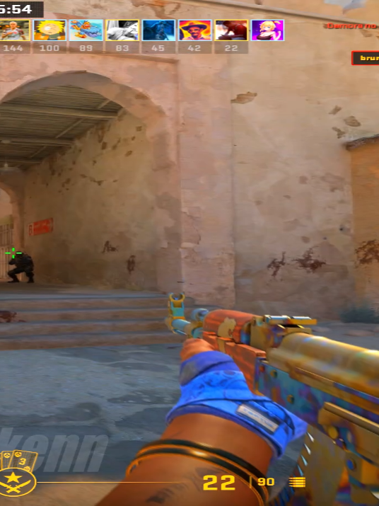 o segredo do aimlock do brunokenn #cs2 #csgomoments #cs2moments #clientmod #brunokenn