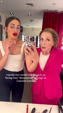 two more weeks to catch us on stage @Lincoln Center @natheplay  #HollandTaylor #demure #OffBroadway #fyp  NAtheplay.com 💅💅💅