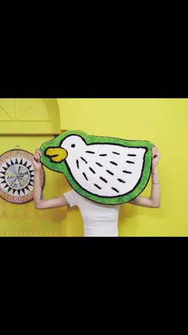 only two lefts！！！#creative #roomdecor #duck #bird #rug #tiktokshop #bathroom #bedroom #decoration #haul #cute 