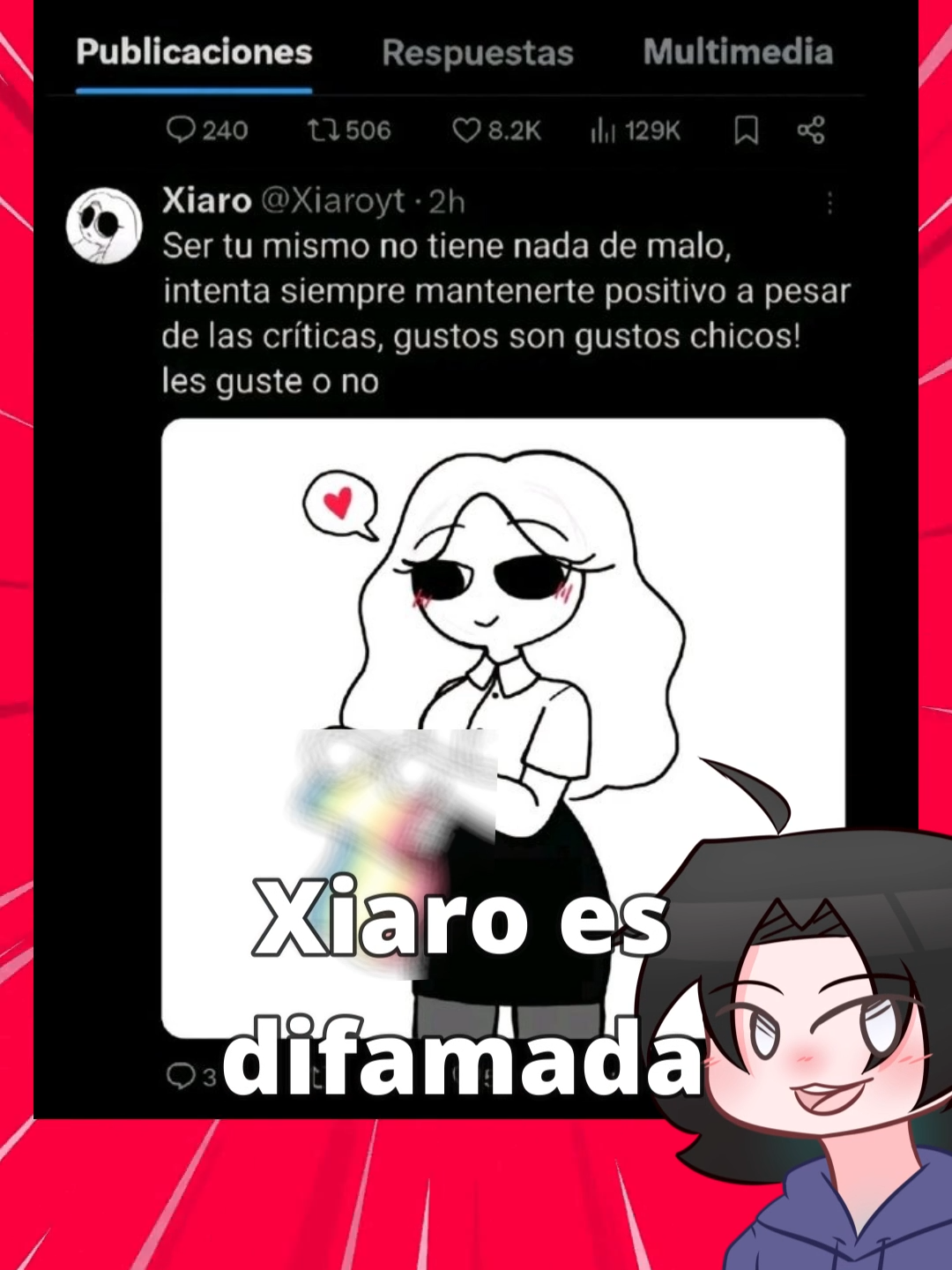 Xiaro es difamada . . . . . . . . . . . . . . . . . . . . . . #xiaro #map #animacion #eruzumie #dibujo